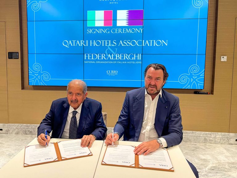 QHA signs an MOU with Italian Association of Hoteliers